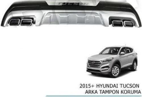 Hyundai tucson arka tampon koruması difüzör 2015-2018