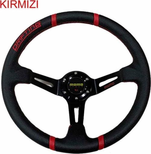 Momo Spor Direksiyon Ofsetli Kırmızı Şeritli Siyah Göbek