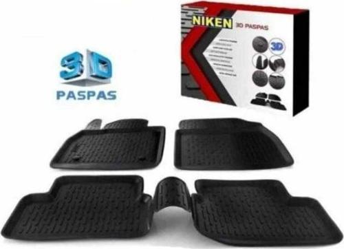 Bmw 5 Serisi E39 Havuzlu 3D Paspas Niken Siyah 1996-2003 Arası