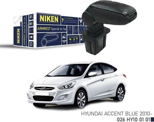 Niken Hyundai Accent Blue 2010+Sonrası Araca Özel Kol Dayama Siyah
