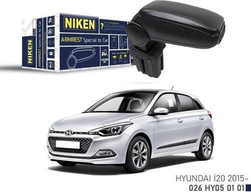 Niken Hyundai I20 2015+ Sonrası Araca Özel Kol Dayama Siyah