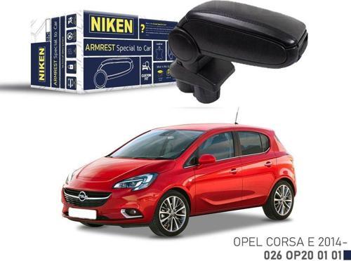 Niken Opel Corsa E 2014+ Sonrası Araca Özel Kol Dayama Siyah