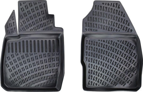 Ford Fiesta Panelvan (2 parça) 3D Paspas Siyah 2002-2008 arası Rizline
