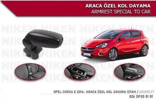 Opel Corsa E Araca Özel Kol Dayama Kolçak 2014 ve sonrası Niken