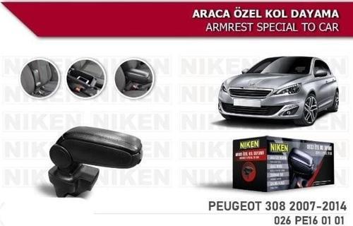 Peugeot 308 Araca Özel Kol Dayama Kolçak 2008-2013 arası Niken