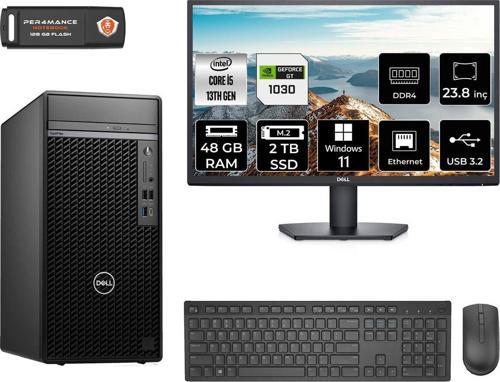 Optılex 7010 Aeo7010S544 İ5 13500 48Gb Ram 2Tb Ssd Gt1030 4Gb 23.8" W11H Masaüstü Bilgisayar