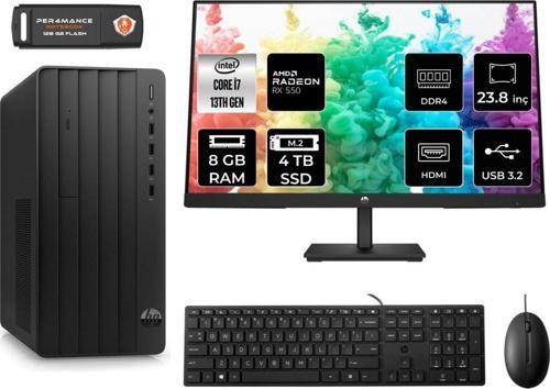 Pro Tower 290 G9 Ae8T2X2Ess155 İ7 13700 8Gb Ram 4Tb Ssd Rx550 4Gb 23.8" Fdos Masaüstü Pc