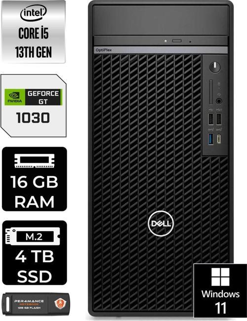 Optıplex 7010 En010O7010565 İ5 13500 16Gb Ram 4Tb Ssd Gt1030 W11P Masaüstü Bilgisayar