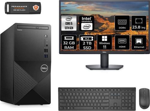 Vostro 3020 Ae3020S079 İ5 13400 32Gb Ram 2Tb Ssd 23.8" W11H Masaüstü Bilgisayar