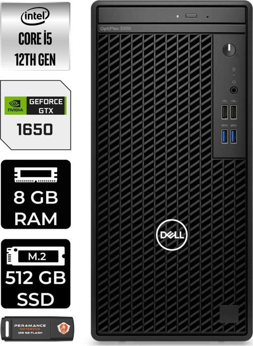 Optıplex 7010 En010O7010702 İ5 13500 8Gb Ram 512Gb Ssd Gtx1650 W11P Masaüstü Bilgisayar