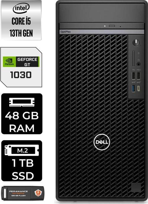 Optıplex 7010 En010O7010493 İ5 13500 48Gb Ram 1Tb Ssd Gt1030 Fdos Masaüstü Bilgisayar