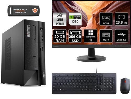 Neo 50S Ae02Vtxs516 İ3 12100 20Gb Ram 256Gb Ssd Gt1030 23.8" W11H Masaüstü Bilgisayar