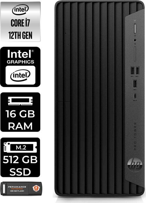 Pro Tower 400 G9 E6U3M9Ea062 İ7 12700 16Gb Ram 512Gb Ssd W11H Masaüstü Pc & Per4 Bellek