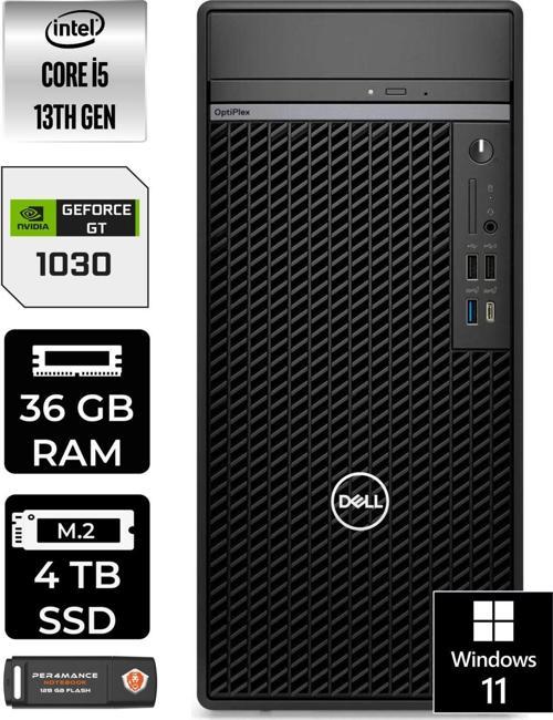 Optıplex 7010 En010O7010535 İ5 13500 36Gb Ram 4Tb Ssd Gt1030 W11H Masaüstü Bilgisayar