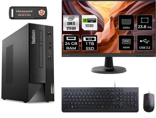 Neo 50S Ae02Vtxs473 İ3 12100 24Gb Ram 1Tb Ssd Gt1030 23.8" Fdos Masaüstü Bilgisayar