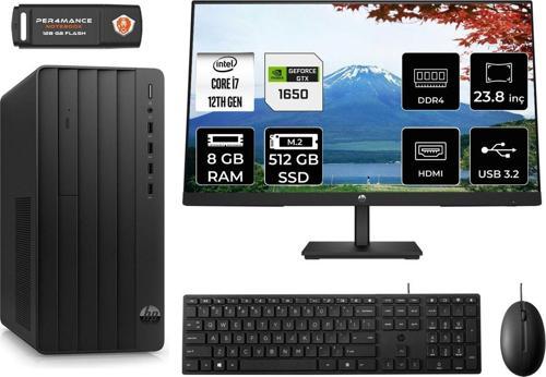 Pro Tower 290 G9 Ae6D3A3Eas602 İ7 12700 8Gb Ram 512Gb Ssd Gtx1650 4Gb 23.8" Fdos Masaüstü Pc