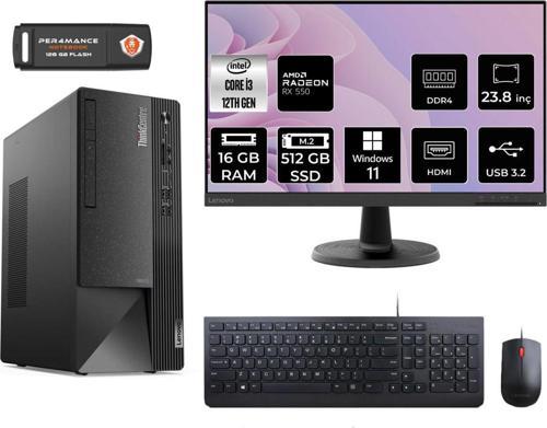 Neo 50T Ae01Atxs262 İ3 12100 16Gb Ram 512Gb Ssd Rx550 23.8" W11P Masaüstü Bilgisayar
