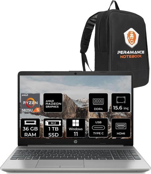 255 G9 Ryzen 5 5625U 36Gb 1Tb Ssd 15.6" Fhd W11Home 6Q8N1Es & Per4 Çanta