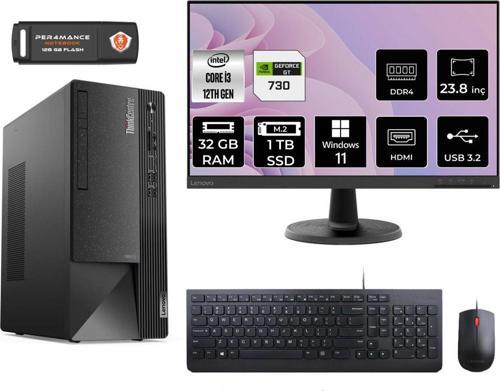 Neo 50T Ae01Atxs378 İ3 12100 32Gb Ram 1Tb Ssd Gt730 23.8" W11H Masaüstü Bilgisayar
