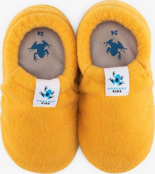 Polar Fleece Sarı Polar Barefoot Patik (Hediye Seti)