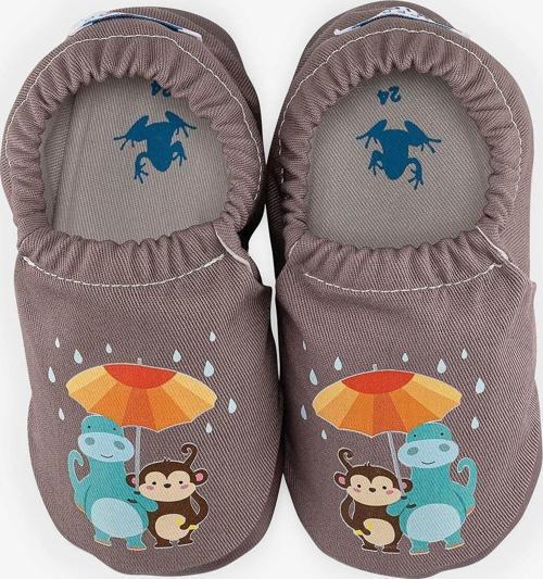 Umbrella Flower Hyper Sıcak Gri Barefoot Akıllı Patik