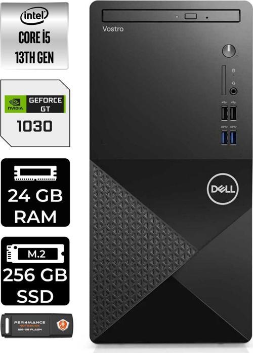 Vostro 3020 En2046Vdt3020471 İ5 13400 24Gb Ram 256Gb Ssd Gt1030 Fdos Masaüstü Bilgisayar