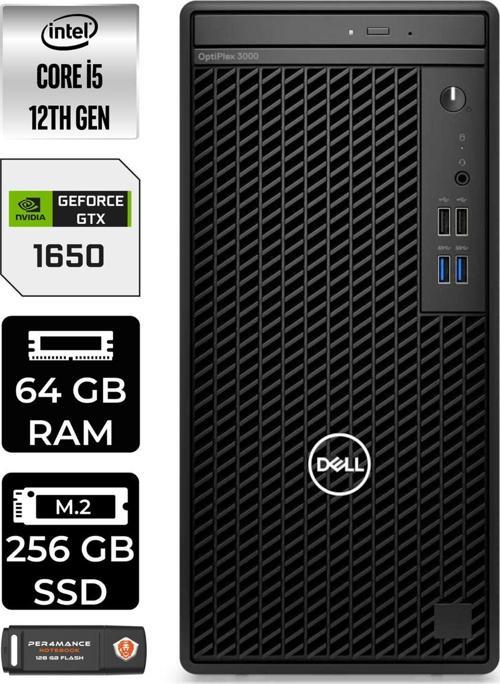 Optıplex 7010 En010O7010696 İ5 13500 64Gb Ram 256Gb Ssd Gtx1650 W11H Masaüstü Bilgisayar