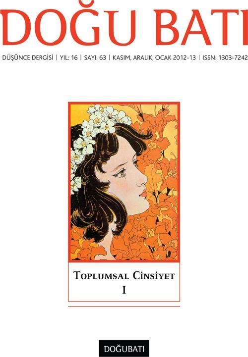 Doğu Batı Sayı 63: Toplumsal Cinsiyet - I