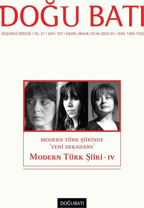 Doğu Batı Sayı 107: Modern Türk Şiiri - IV