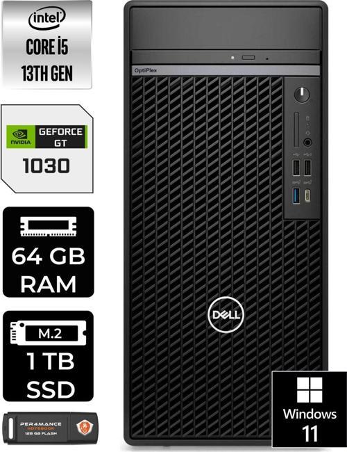 Optıplex 7010 En010O7010598 İ5 13500 64Gb Ram 1Tb Ssd Gt1030 W11P Masaüstü Bilgisayar
