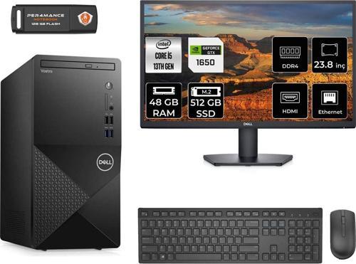 Vostro 3020 Ae3020S642 İ5 13400 48Gb Ram 512Gb Ssd Gtx1650 4Gb 23.8" Fdos Masaüstü Bilgisayar