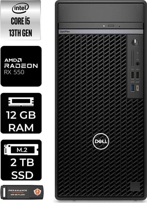 Optıplex 7010 En010O7010159 İ5 13500 12Gb Ram 2Tb Ssd Rx550 Fdos Masaüstü Bilgisayar