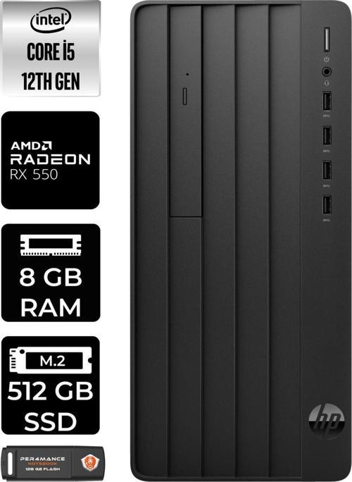 Pro Tower 290 G9 E6D3A5Ea152 İ5 12500 8Gb Ram 512Gb Ssd Rx550 4Gb Fdos Masaüstü Bilgisayar