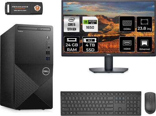 Vostro 3020 İ5 13400 24Gb 4Tb Ssd Gtx1650 Fdos N2054Vdt3020Mtu Masaüstü Pc & 23.8" Monitör