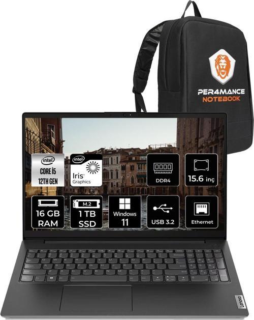 V15 G3 İ5-1235U 16Gb 1Tb Ssd 15.6" Fhd W11Pro 82Tt008Ptx & Per4 Çanta