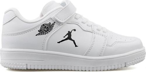 Haykat Kısa Beyaz Çocuk Spor Ayakkabı 31-36