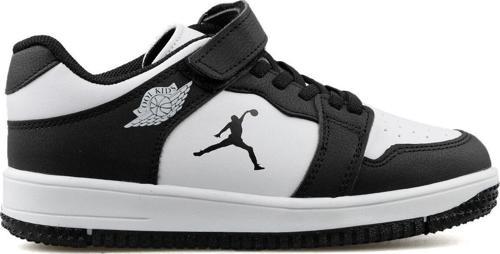 Haykat Kısa Siyah Beyaz Çocuk Spor Ayakkabı 31-36