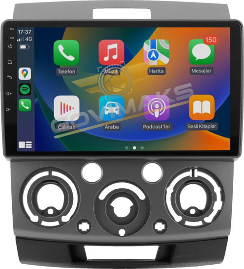 MAZDA BT50 2007-2012 2 GB RAM 32 GB HAFIZA ANDROID MULTIMEDIA TEYP