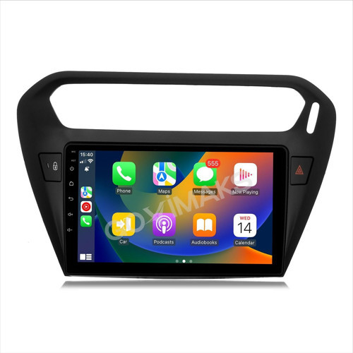 CITROEN C-ELYSEE SİYAH 2012-2023 8 GB RAM 128 GB HAFIZA ANDROID MULTIMEDIA TEYP