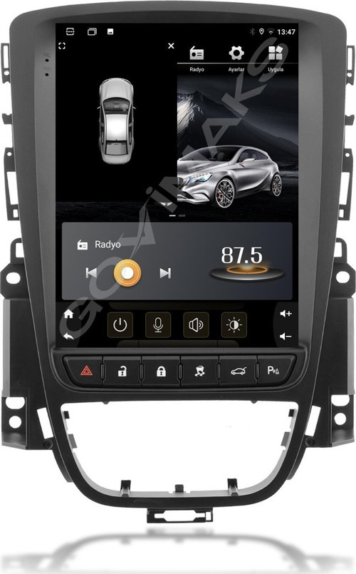 OPEL ASTRA J 2009-2016 TESLA 6 GB RAM 128 GB HAFIZA ANDROID MULTIMEDIA TEYP