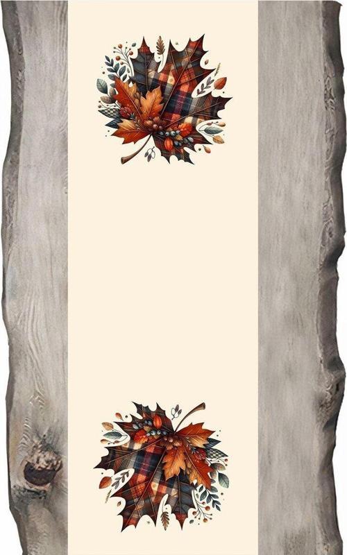 Sonbahar Serisi Balkabakları - Balkabağı Ranır- Runner 45 X 140Cm.