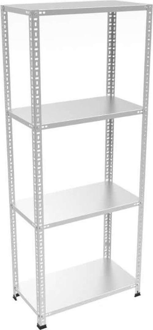 4 Katlı Galvaniz Çelik Raf. Depo, Arşiv, Dosya Rafı