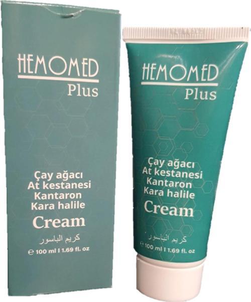 Hemomed Plus  ​​​​​​​Çay Ağacı, At Kestanesi, Kantaron, Kara Halile Kremi 100 ML