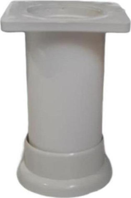 Tower Baza Mobilya Ayağı Beyaz 10 cm