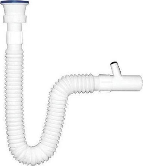 Çamaşır Çıkışlı Lüx Körüklü Lavabo Sifon