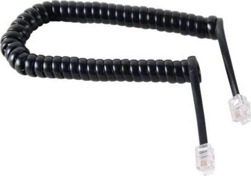 Telefon Ahize Kablosu Spiralli - Siyah
