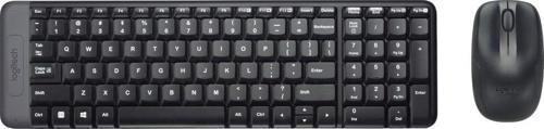 LOGITECH MK220 Kablosuz Q Trk Siyah Multimedya Klavye - Mouse Set