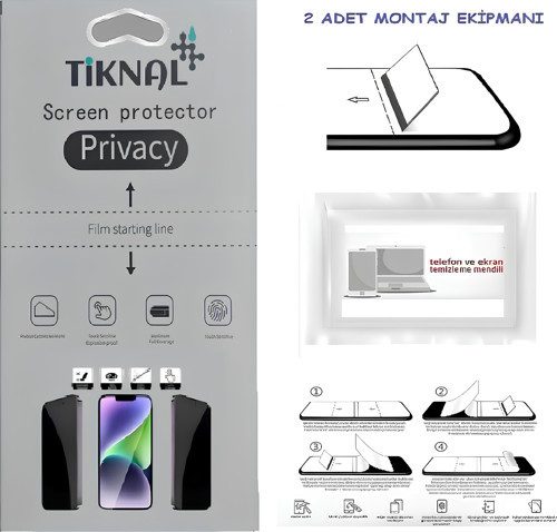 Samsung Galaxy S25 PLUS - TİKNAL - Nano Ekran Koruyucu Ultra İNCE Esnek MAT HAYALET