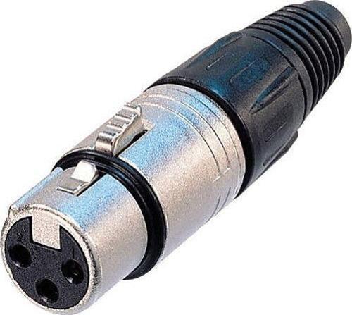 3 Pin Xlr Dişi Konnektör