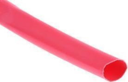 Daralan Makaron 6.4 mm Kırmızı 1 mt
